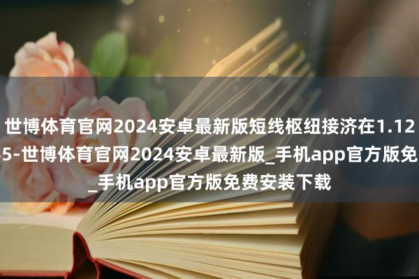 世博体育官网2024安卓最新版短线枢纽接济在1.1240--1.1245-世博体育官网2024安卓最新版_手机app官方版免费安装下载