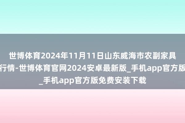 世博体育2024年11月11日山东威海市农副家具批发阛阓价钱行情-世博体育官网2024安卓最新版_手机app官方版免费安装下载