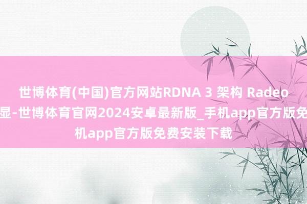 世博体育(中国)官方网站RDNA 3 架构 Radeon 780M 核显-世博体育官网2024安卓最新版_手机app官方版免费安装下载