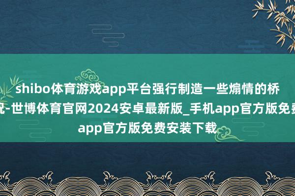 shibo体育游戏app平台强行制造一些煽情的桥段呢？何况-世博体育官网2024安卓最新版_手机app官方版免费安装下载